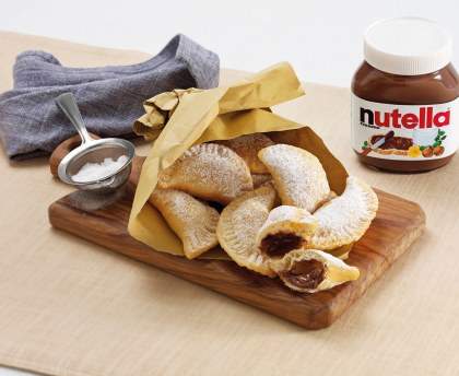 Chaussons dorés au Nutella®