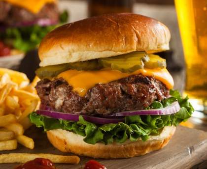 Cheese Burger ou manuburger