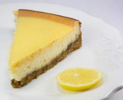 Cheese cake au citron palets bretons et mascarpone