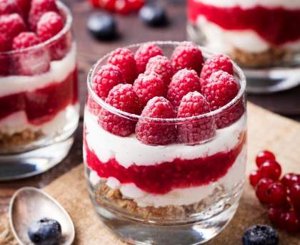 Cheese cake au verre