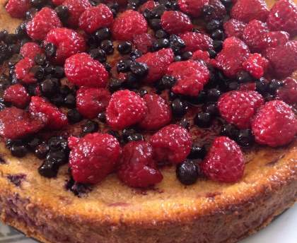 Cheese-cake aux fruits rouges