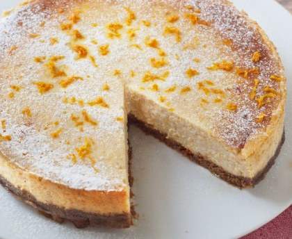 Cheesecake à la carotte