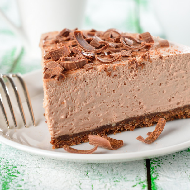 Cheesecake au chocolat sans cuisson