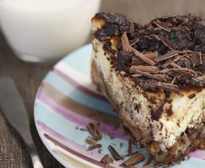 Cheesecake au chocolat