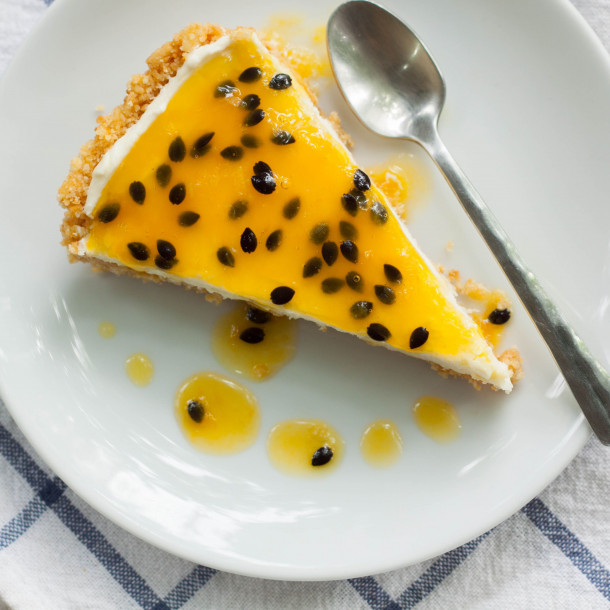 Cheesecake au lilikoi