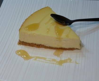 Cheesecake au miel
