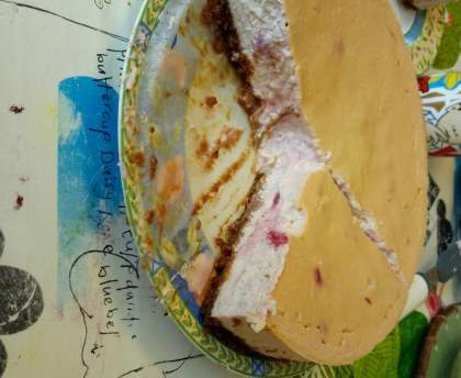 cheesecake aux framboises