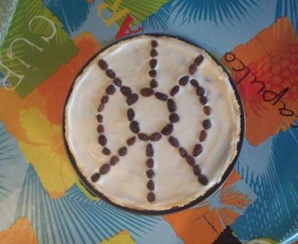 Cheesecake citron-raisins secs