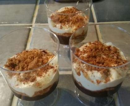Cheesecake speculos Nutella