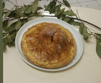 Chicken pie au curry