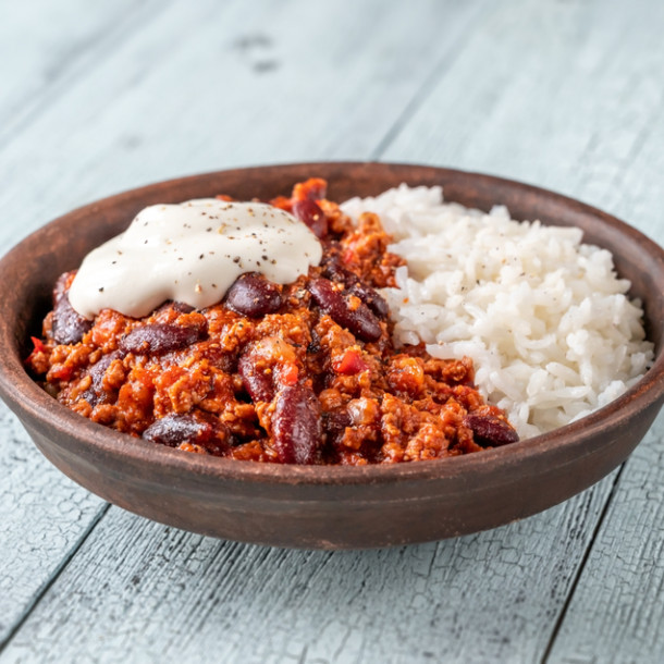 Chili con burrata