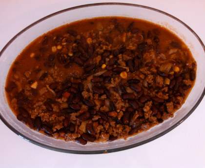 Chili con carne très facile