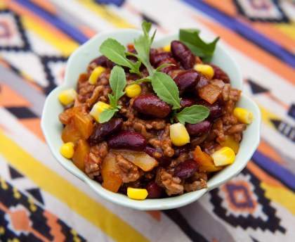 Chili con carné très simple et délicieux
