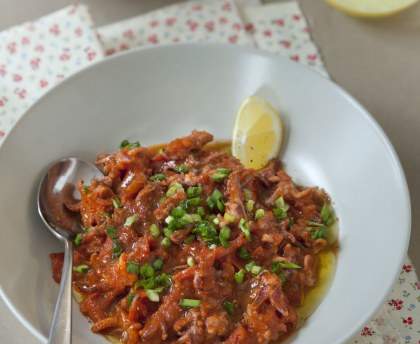 Chipirons  / calamars à la tomate (Pays Basque)