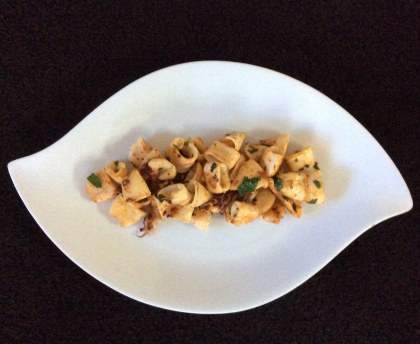 Chipirons au piment d'Espelette à la plancha