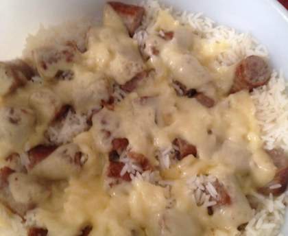 Chipolatas au riz