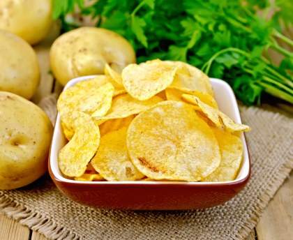 Chips de patates douces