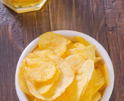 Chips de topinambours