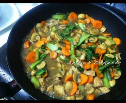 Chop Suey de poulet