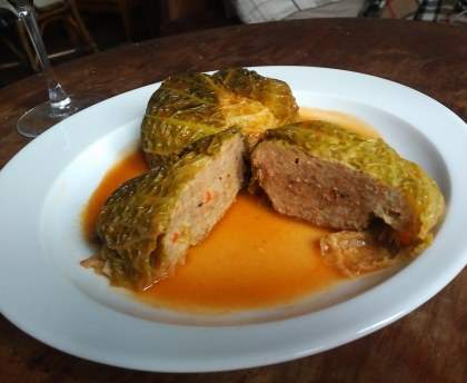 Chou farci à la polonaise