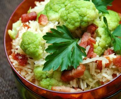 Chou-fleur au riz