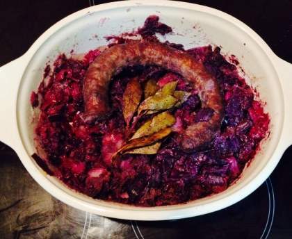 Chou rouge aux pommes de Mamie