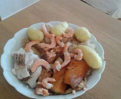 choucroute de la mer au vin blanc