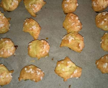 Chouquettes au roquefort