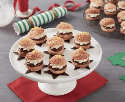 Choux à la chantilly à l’orange et au Nutella®