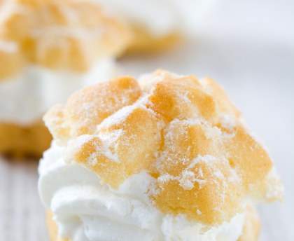 Choux à la crème vanille