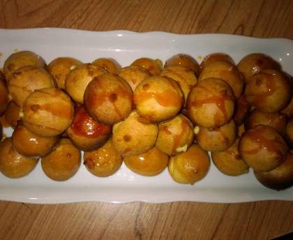 Choux crème vanille/coco