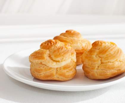 Choux fourrés à la crème façon grand-mère