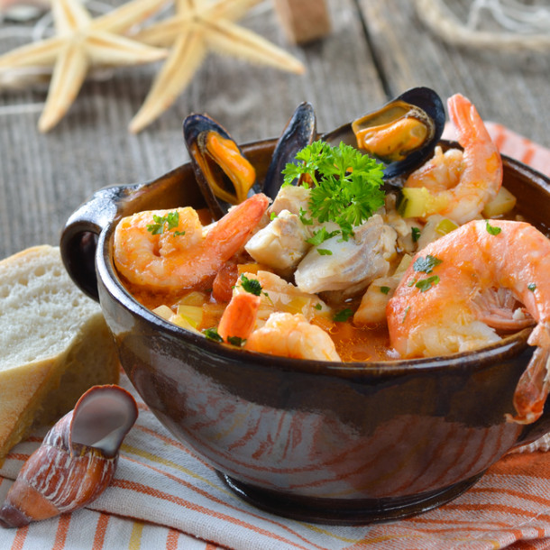 Chupe de mariscos