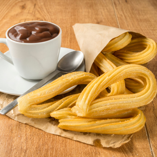 Churros sans friteuse