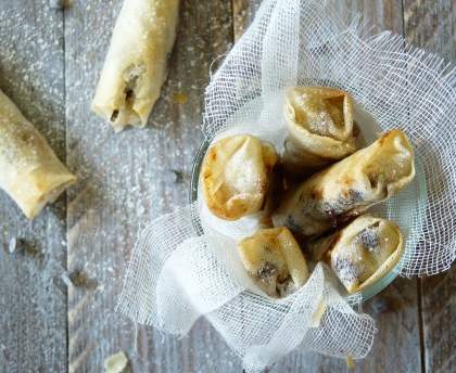Cigares Coco, Banane et Chocolat