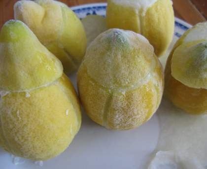 Citrons givrés au Mascarpone