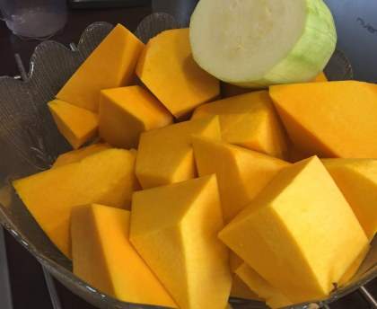 Citrouille à la cubaine