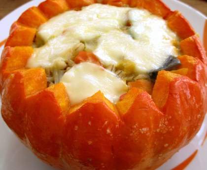 Citrouille farcie