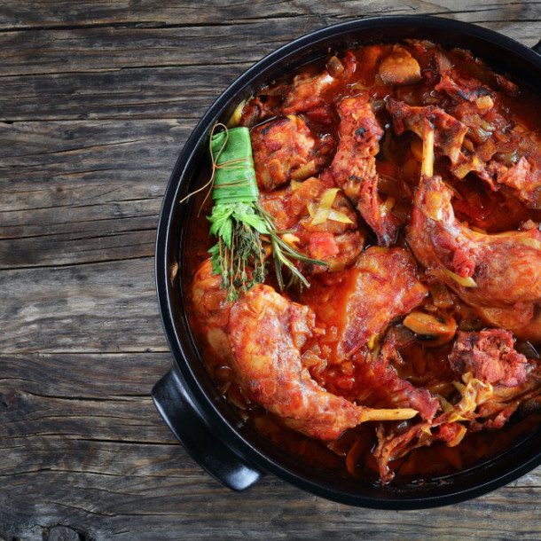 Civet de lapin au Cookeo