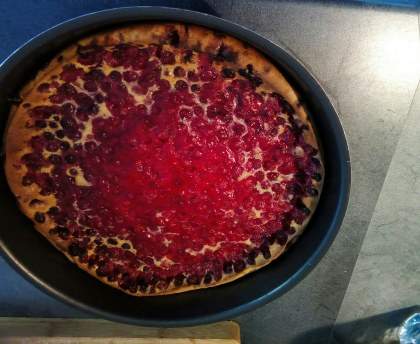 Clafoutis à la groseille 