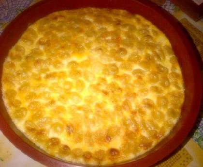 Clafoutis au raisin blanc