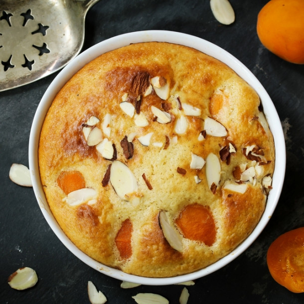 Clafoutis aux abricots au Companion