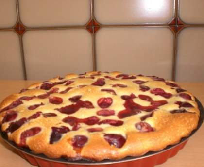 Clafoutis aux cerises super facile
