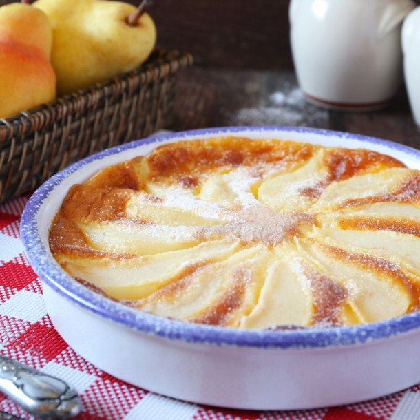 Clafoutis aux poires au Thermomix