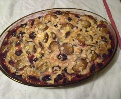 Clafoutis aux quetsches