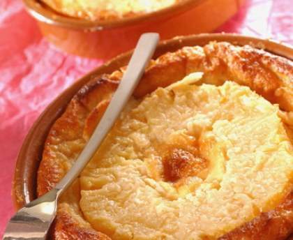 Clafoutis d'ananas créole