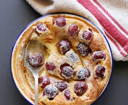 Clafoutis léger aux fruits