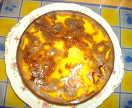 Clafoutis léger et facile aux pommes 