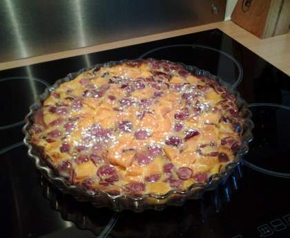Clafoutis (poires, abricots ou cerises)