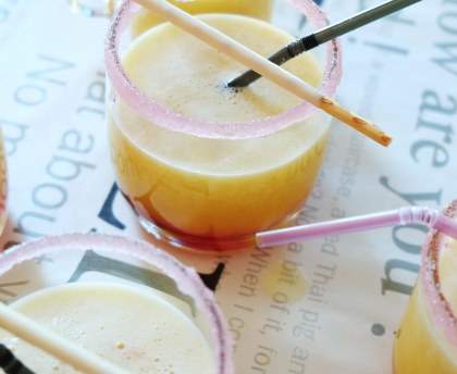 Cocktail tropical sans alcool